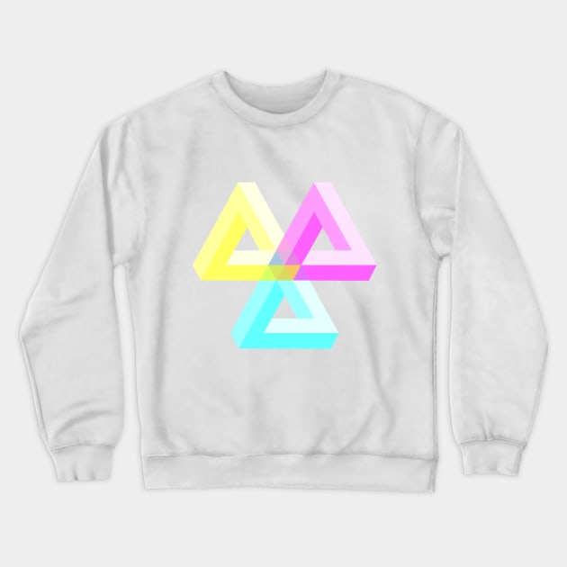 Impossible triangles Crewneck Sweatshirt by TRIME